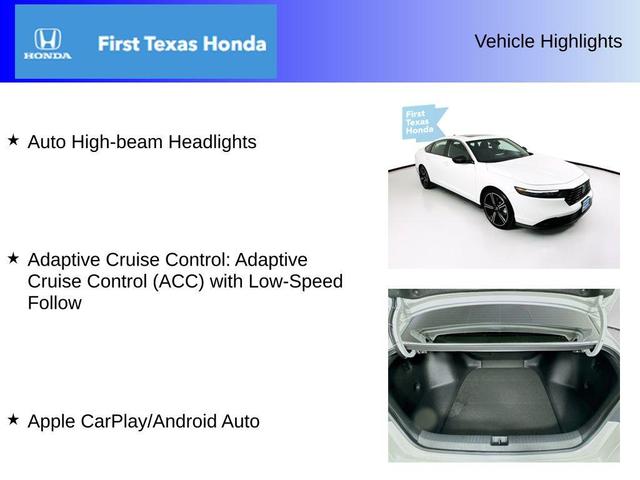 Photo of 2025 Platinum White Pearl Honda Accord Hybrid