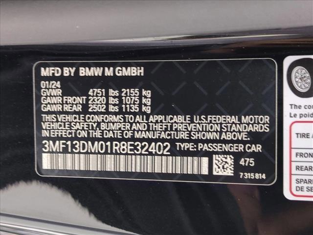 Photo of 2024 Black Sapphire Metallic BMW M2