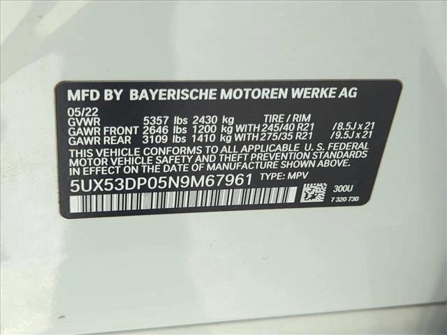 Photo of 2022 Alpine White BMW X3