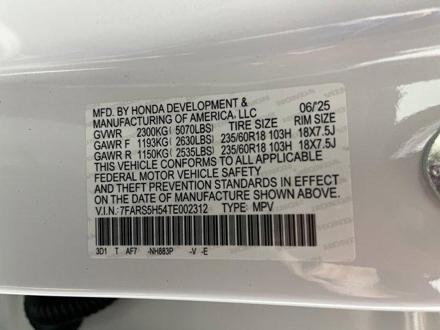 Photo of 2026 Platinum White Pearl Honda CR-V Hybrid