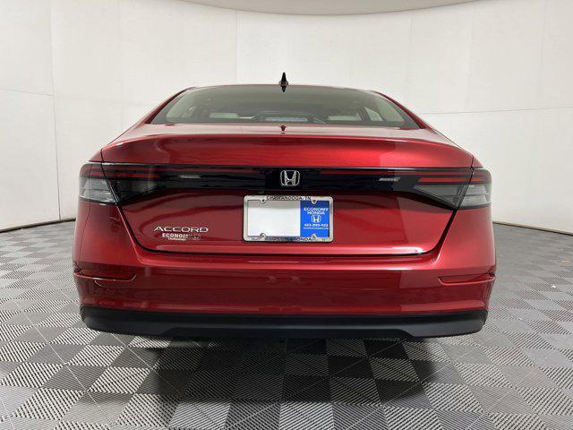 Photo of 2025 Radiant Red Metallic Honda Accord