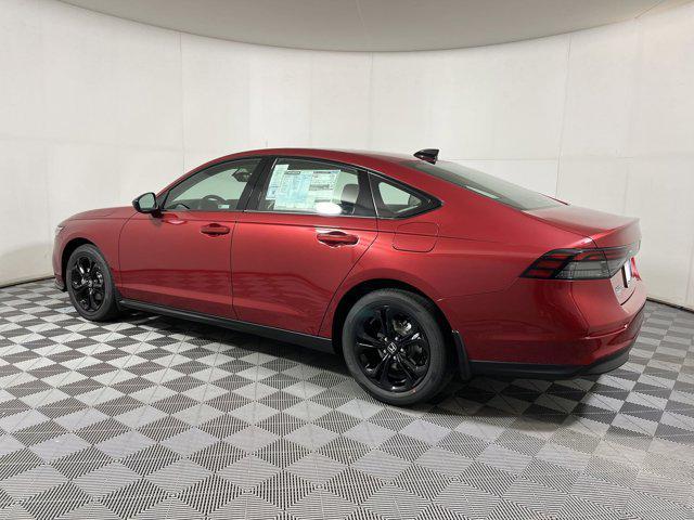 Photo of 2025 Radiant Red Metallic Honda Accord