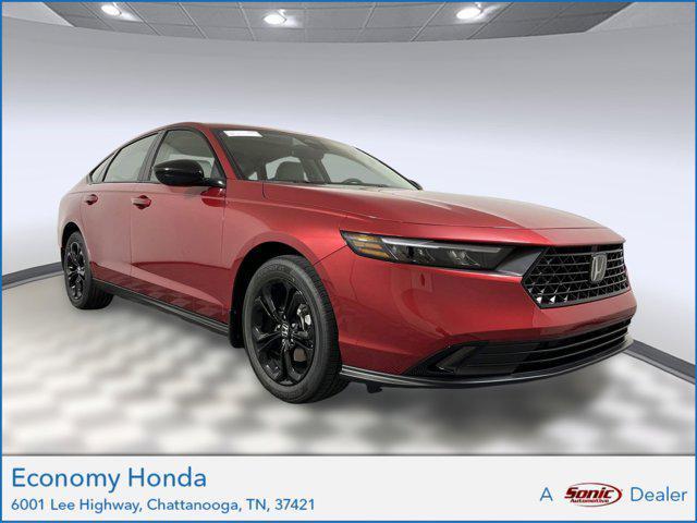 Photo of 2025 Radiant Red Metallic Honda Accord