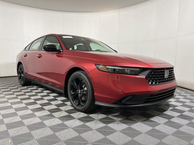 Photo of 2025 Radiant Red Metallic Honda Accord