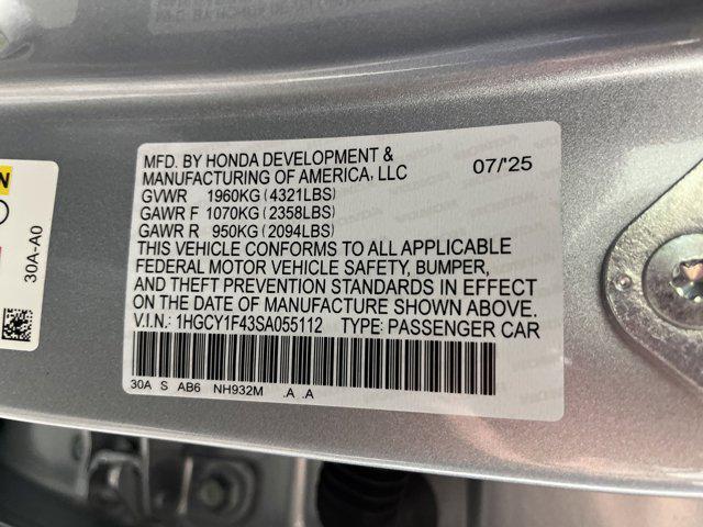 Photo of 2025 Solar Silver Metallic Honda Accord