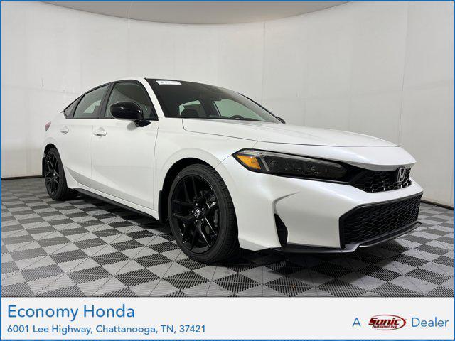 Photo of 2025 Platinum White Pearl Honda Civic