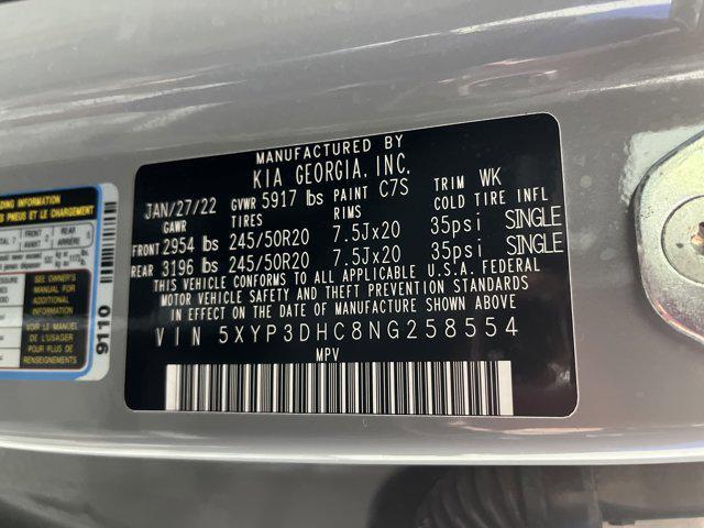 Photo of 2022 Wolf Gray Kia Telluride