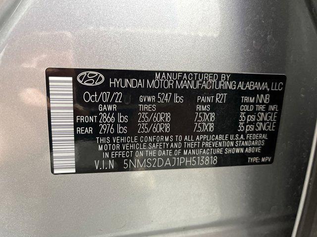 Photo of 2023 Shimmering Silver Hyundai SANTA FE