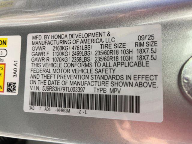 Photo of 2026 Solar Silver Metallic Honda CR-V