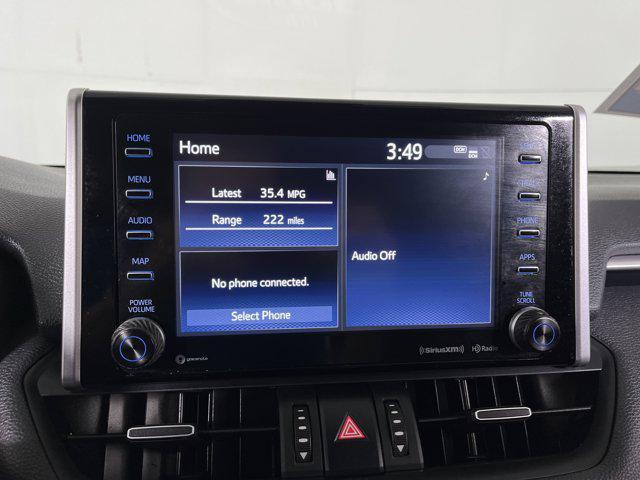 Photo of 2021 Blizzard Pearl/Midnight Black Metallic Toyota RAV4 Hybrid