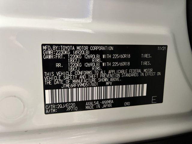 Photo of 2021 Blizzard Pearl/Midnight Black Metallic Toyota RAV4 Hybrid