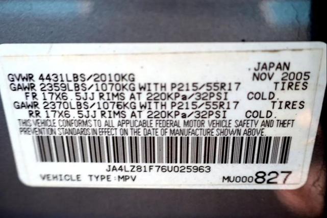 Photo of 2006 Graphite Gray Pearl Mitsubishi Outlander