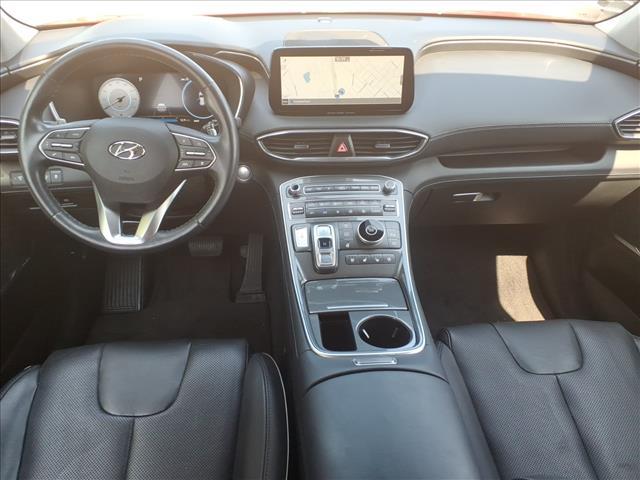 Photo of 2022 Calypso Red Hyundai SANTA FE