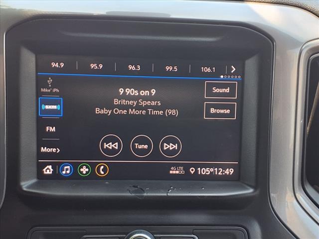 Photo of 2020 Blue Chevrolet Silverado 1500