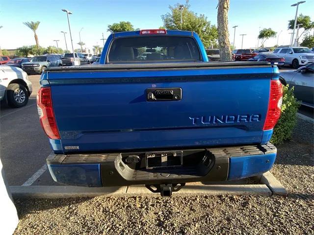 Photo of 2017 Blazing Blue Pearl Toyota Tundra