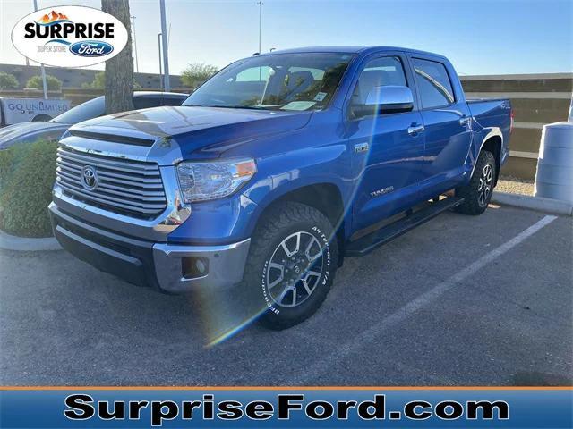 Photo of 2017 Blazing Blue Pearl Toyota Tundra