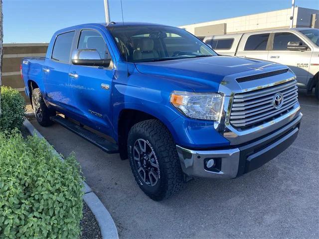 Photo of 2017 Blazing Blue Pearl Toyota Tundra