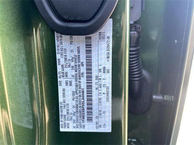 Photo of 2025 Eruption Green Ford Bronco