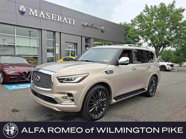 Photo of 2023 Champagne Quartz INFINITI QX80