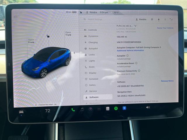 Photo of 2021 Deep Blue Metallic Tesla Model Y