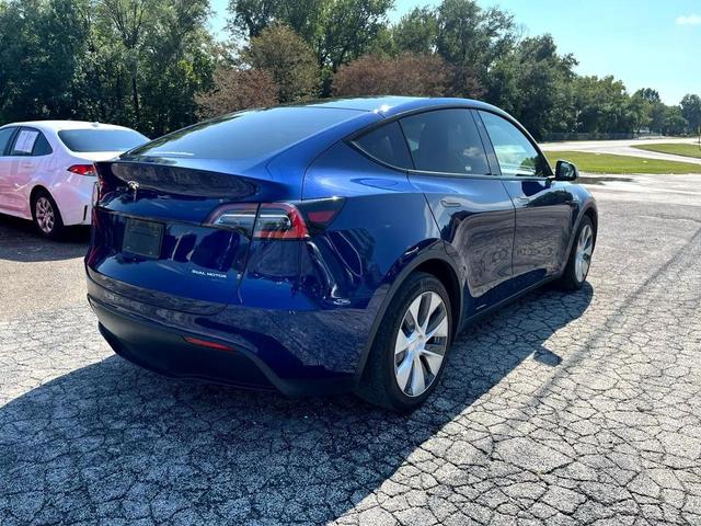 Photo of 2021 Deep Blue Metallic Tesla Model Y
