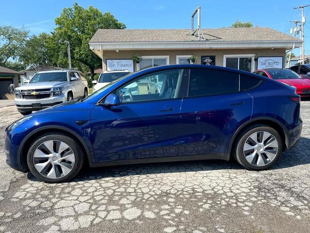 Photo of 2021 Deep Blue Metallic Tesla Model Y