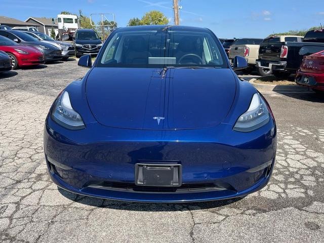 Photo of 2021 Deep Blue Metallic Tesla Model Y