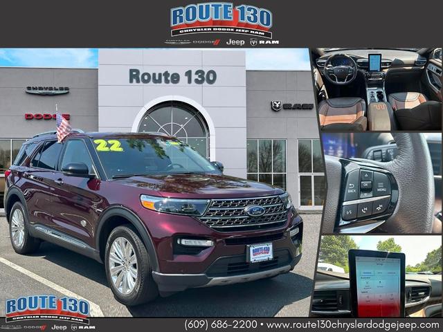 Photo of 2022 Burgundy Velvet Tinted Clearcoat Ford Explorer