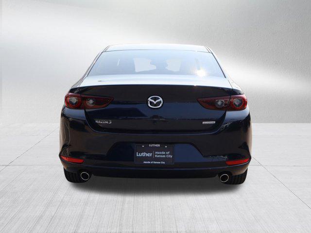 Photo of 2024 Deep Crystal Blue Mica Mazda Mazda3
