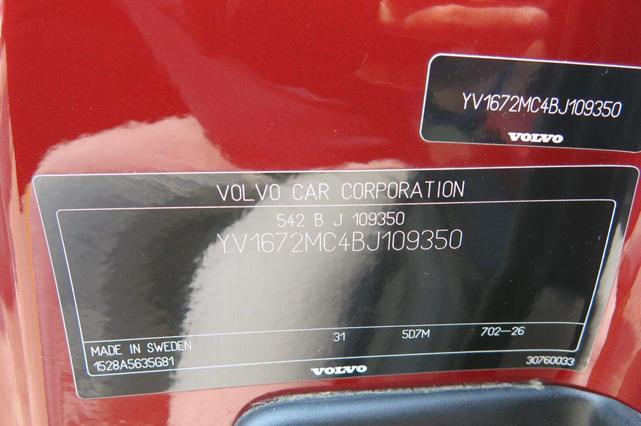 Photo of 2011 Flamenco Red Metallic Volvo C70
