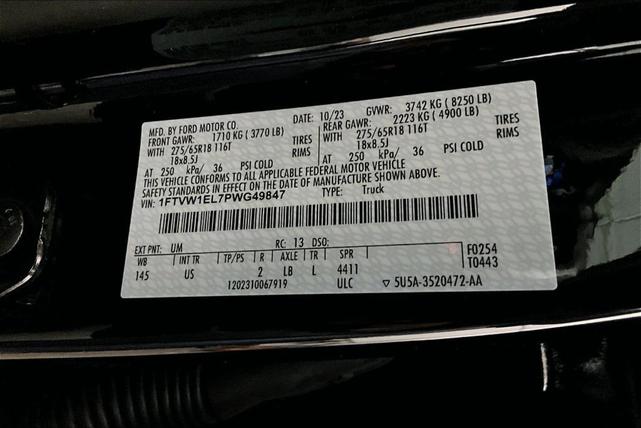 Photo of 2023 Agate Black Metallic Ford F-150 Lightning
