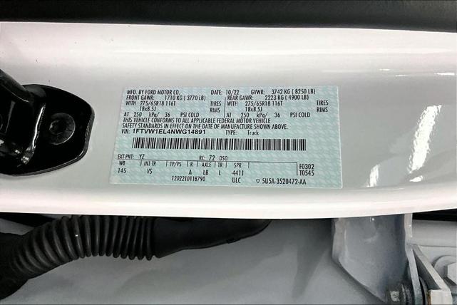 Photo of 2022 Oxford White Ford F-150 Lightning