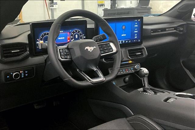 Photo of 2025 Shadow Black Ford Mustang