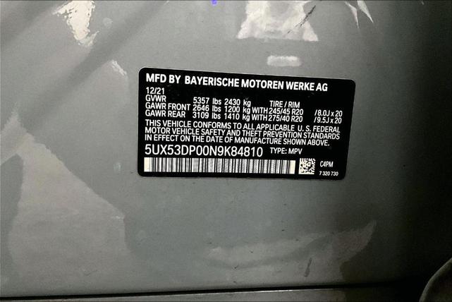 Photo of 2022 Gray Metallic BMW X3