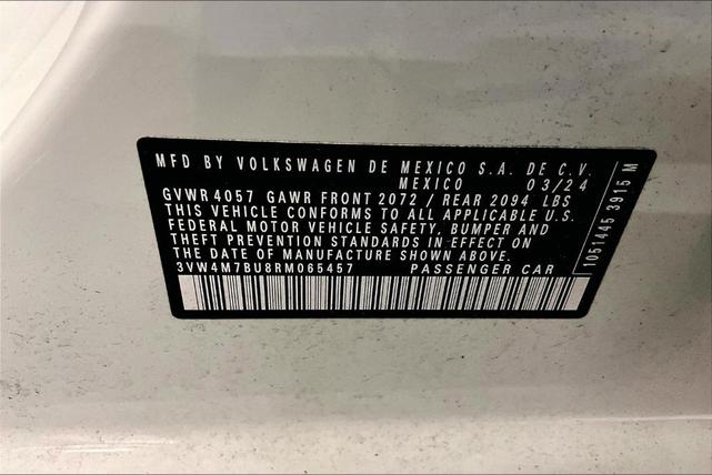 Photo of 2024 Pure White Volkswagen Jetta