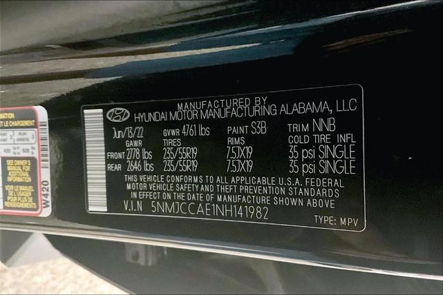 Photo of 2022 Phantom Black Hyundai TUCSON