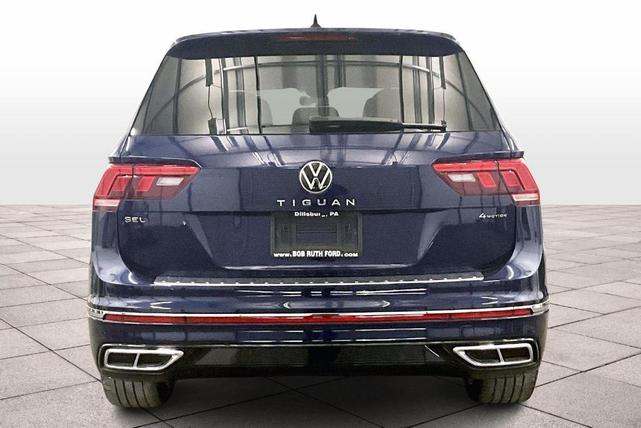 Photo of 2022 Atlantic Blue Volkswagen Tiguan