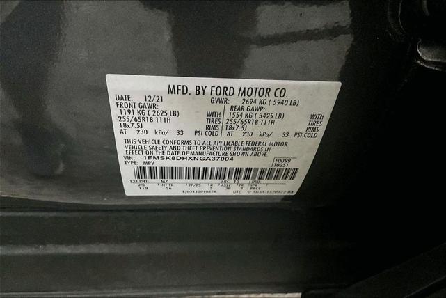 Photo of 2022 Carbonized Gray Metallic Ford Explorer