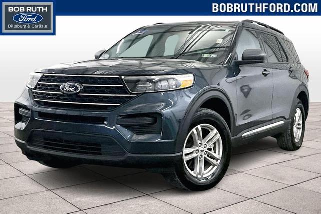 Photo of 2023 Stone Blue Metallic Ford Explorer