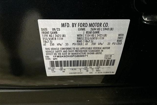 Photo of 2023 Stone Blue Metallic Ford Explorer