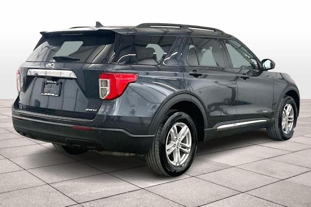 Photo of 2023 Stone Blue Metallic Ford Explorer