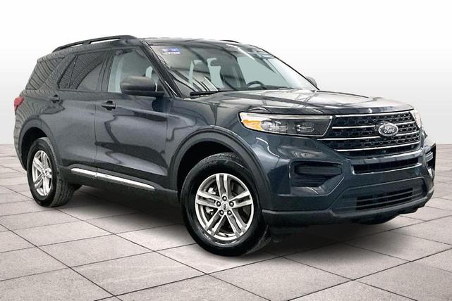 Photo of 2023 Stone Blue Metallic Ford Explorer