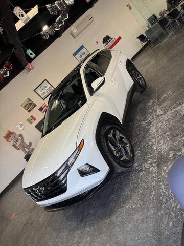 Photo of 2023 Serenity White Pearl Hyundai TUCSON Hybrid