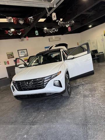Photo of 2023 Serenity White Pearl Hyundai TUCSON Hybrid
