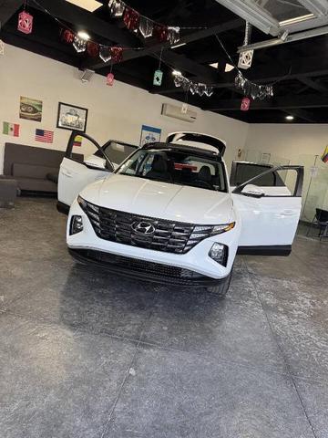 Photo of 2023 Serenity White Pearl Hyundai TUCSON Hybrid