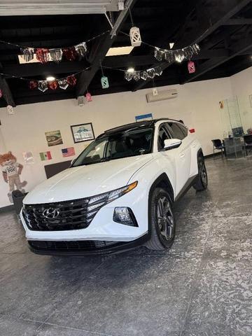 Photo of 2023 Serenity White Pearl Hyundai TUCSON Hybrid