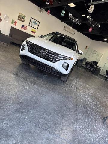 Photo of 2023 Serenity White Pearl Hyundai TUCSON Hybrid