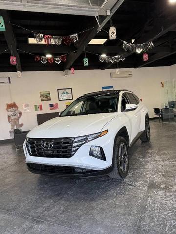 Photo of 2023 Serenity White Pearl Hyundai TUCSON Hybrid