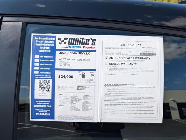 Photo of 2024 Black Honda HR-V