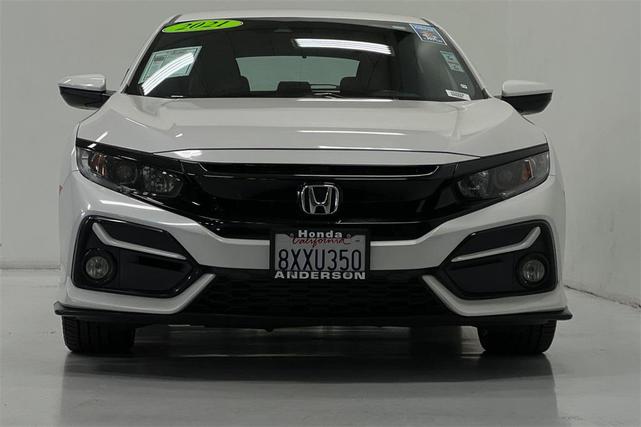 Photo of 2021 Platinum White Pearl Honda Civic
